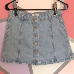 Forever 21 Denim Mini Skirt
